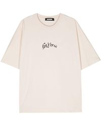 Barrow - Teddy-bear-print Cotton T-shirt - Lyst