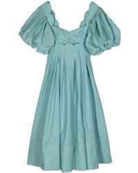 FARM Rio - Vestido midi con aberturas - Lyst