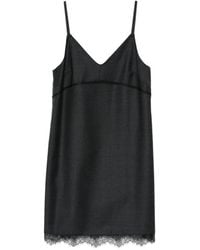 Tela - Lace-Trim Slip Mini Dress - Lyst