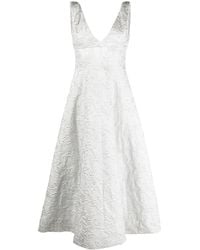 Philosophy Di Lorenzo Serafini - Floral-embroidered Dress - Lyst