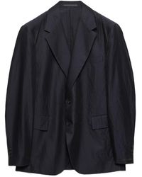 Prada - Single-Breasted Blazer - Lyst