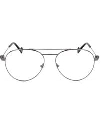 Moncler - Pilot-Frame Glasses - Lyst