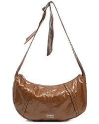 Bimba Y Lola - Medium Shiny Toffee Moon Bag - Lyst