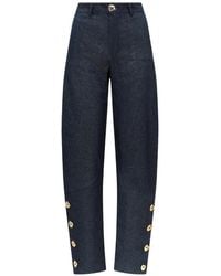 Violante Nessi - Brancusi Wide-Leg Panelled Jeans - Lyst