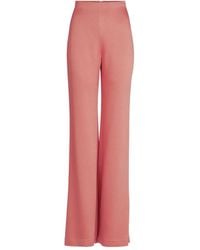 Silvia Tcherassi - Palermo Flat-Front Trousers - Lyst