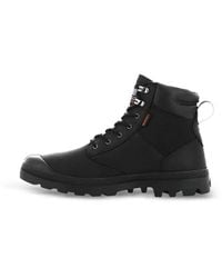 Palladium - Pampa Shield Lace-Up Ankle Boots - Lyst