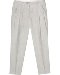 Briglia 1949 - Pantalon en lin à plis - Lyst
