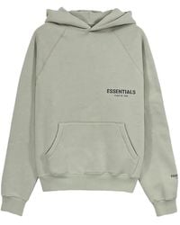 Fear Of God - X Ssense Essentials Logo-Print Hoodie - Lyst