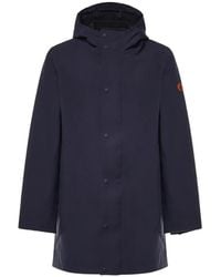 Save The Duck - Manteau Morgan À Boutons Pression - Lyst