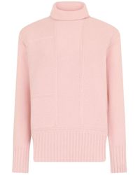 Malo - Textured Turtleneck Sweater - Lyst