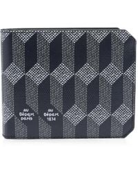 AU DEPART - Geometric-Print Bifold Wallet - Lyst