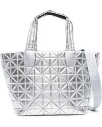 VEE COLLECTIVE - Small Vee Quilted Tote Bag - Lyst