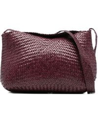 Dragon Diffusion - Sac Porté Épaule En Cuir À Design Tressé - Lyst