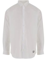 Comme des Garçons - Hemd Mit Logo-Print - Lyst
