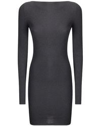 Rick Owens - Al Open-Back Mini Dress - Lyst