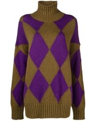 La DoubleJ - Pullover Mit Argyle-Muster - Lyst