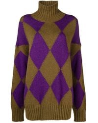 La DoubleJ - Argyle Sweater - Lyst