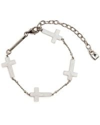 DSquared² - Jesus Cross Bracelet - Lyst