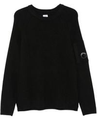 C.P. Company - Lens-Detail Raglan-Sleeve Sweater - Lyst