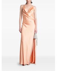 ANDAMANE - Cowl-Neck Backless Maxi Dress - Lyst