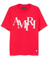Amiri - Printed Logo T-shirt - Lyst