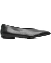 Rick Owens - レザーフラットシューズ - Lyst