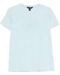Ralph Lauren - Logo-Embroidered T-Shirt - Lyst