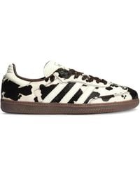 adidas - Samba Og Leather Lace-Up Sneakers - Lyst