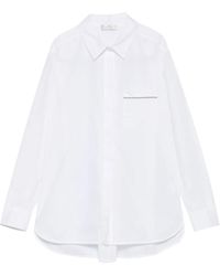 Panicale - T-Shirt Met Verfraaid Zak - Lyst