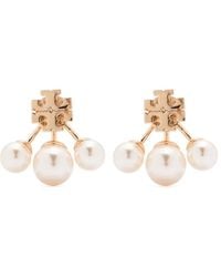 Tory Burch - Kira Ohrringe Mit Perlen - Lyst