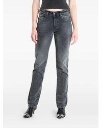 DIESEL - Faded-Wash Distressed Jeans - Lyst