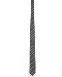 Lardini - Striped Silk Tie - Lyst