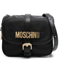 Moschino - Logo-plaque Crossbody Bag - Lyst