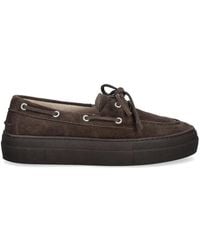 COPENHAGEN - Cph177 Lace-Up Suede Boat Shoes - Lyst