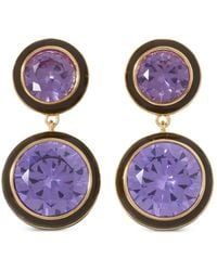 Roxanne Assoulin - Cubic Double-Drop Earrings - Lyst