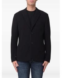 Emporio Armani - Single-Breasted Blazer - Lyst