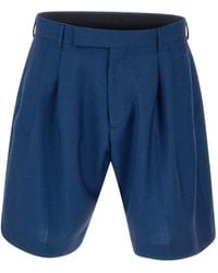 Paul Smith - Double-Pleated Tailored Shorts - Lyst