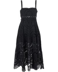 Charo Ruiz - Maxikleid mit Cut-Out - Lyst