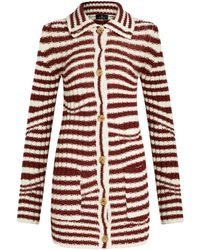 Etro - Striped Wool Cardigan - Lyst