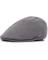 Kangol - Bamboo 507 Logo-Embroidered Flat Cap - Lyst