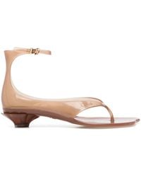 Chloé - Leather Sandals - Lyst