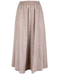 Cinque - Plooirok Met Elastische Band - Lyst