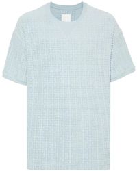 Givenchy - Jacquard-Pattern Towelling-Finish T-Shirt - Lyst