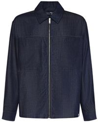Woc - Zip-Up Shirt - Lyst