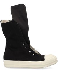 Rick Owens - Oversize-tongue Sneakers - Lyst