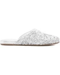 Ancient Greek Sandals - The Slipper Mules Mit Pailletten - Lyst
