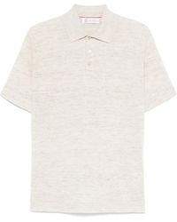 Brunello Cucinelli - Feines Strick -Polo -Hemd - Lyst