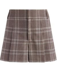 Alice + Olivia - Scarlet Pleated Shorts - Lyst