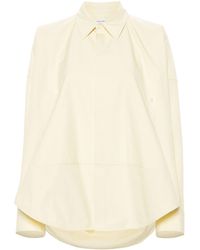 Bottega Veneta - Spread-collar Cotton Shirt - Lyst