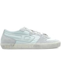 DIESEL - S-Leroji Panelled Suede Sneakers - Lyst